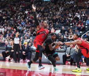 巴恩斯19+12+8巴雷特27分 猛龙主场战胜灰熊